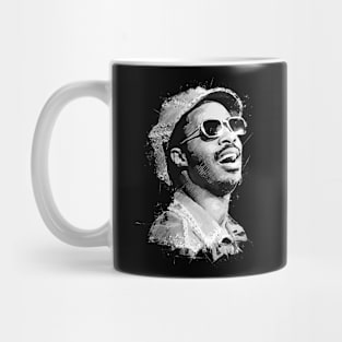 Young Stevie Wonder Mug